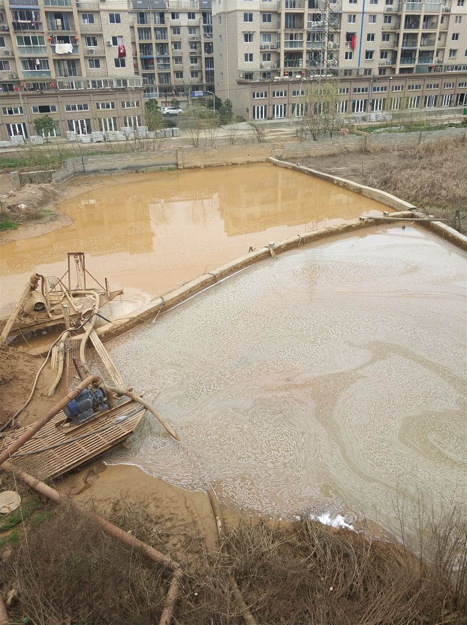 依安沉淀池淤泥清理-厂区废水池淤泥清淤